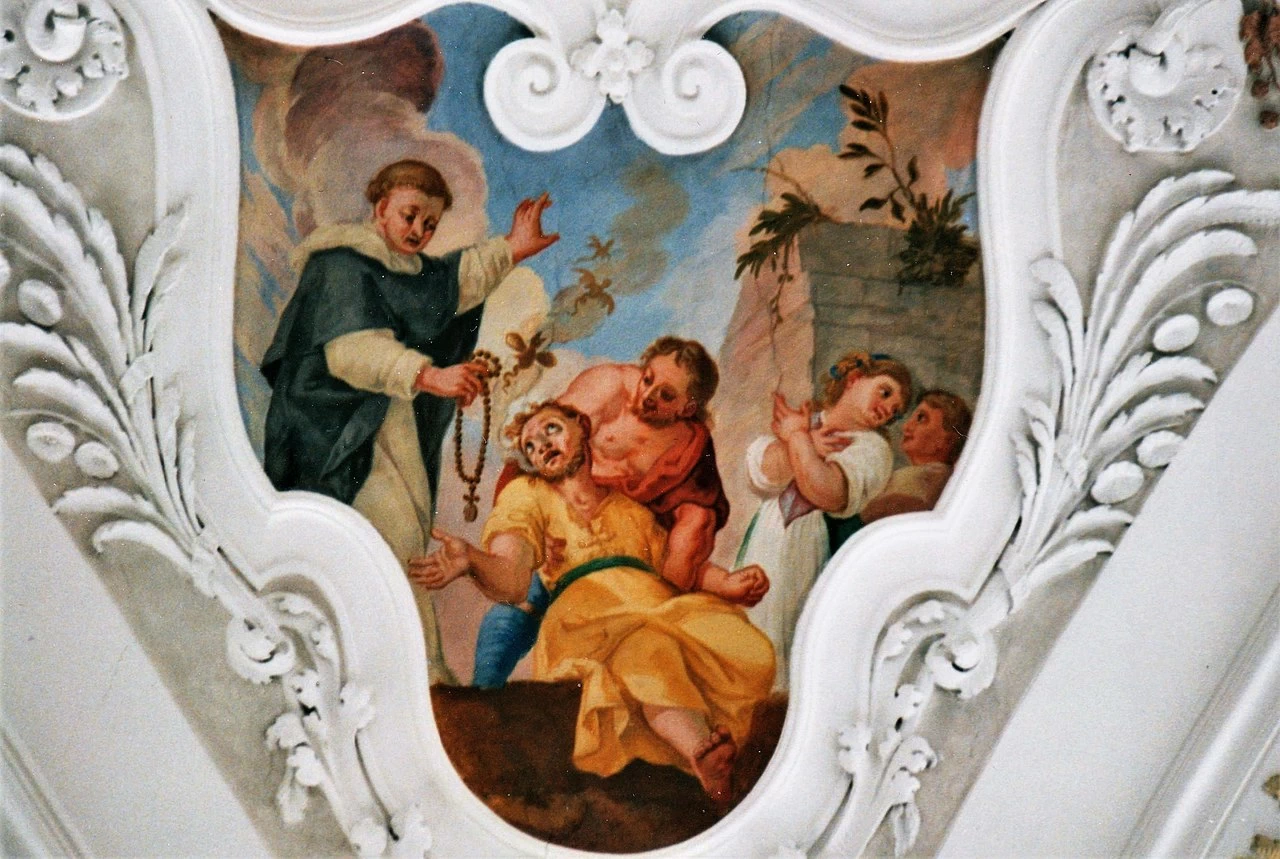 Affreschi della chiesa del monastero di Maria Medingen 2